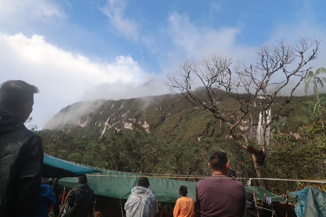 Acampamento Areal é o mais próximo ao Yaripo. De lá, no quinto dia, se ataca o cume