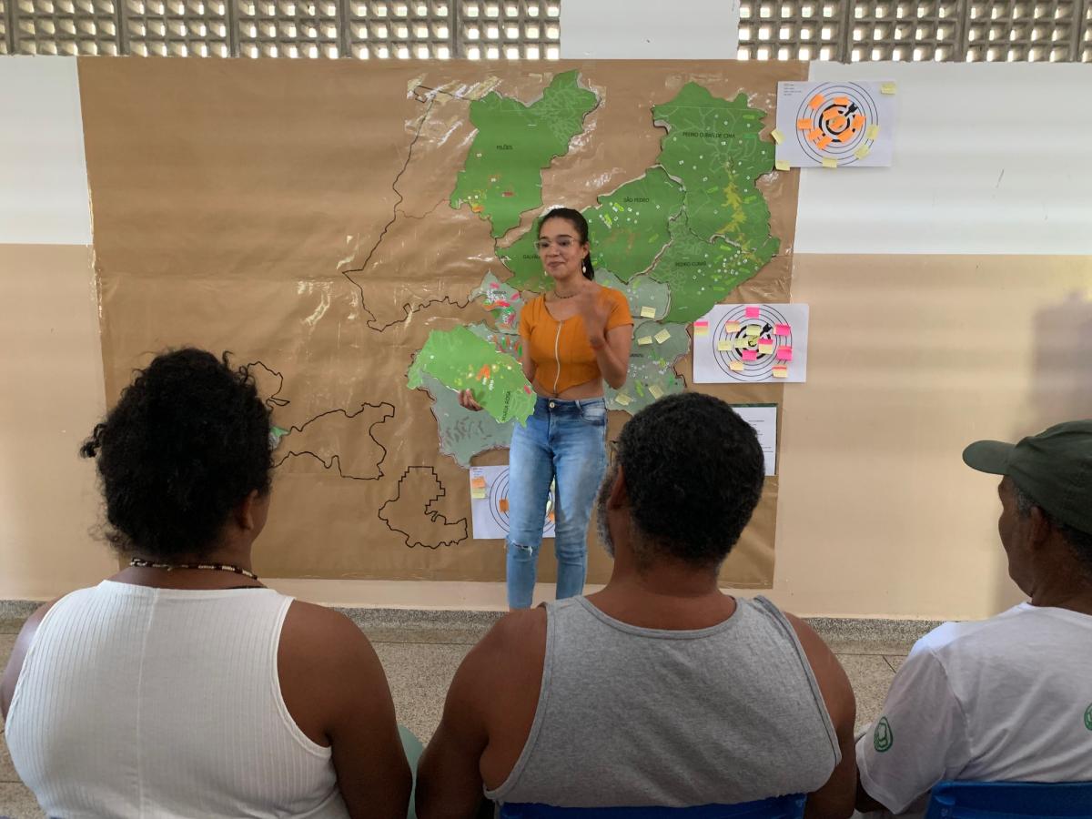 Niceia Santos, do Quilombo Maria Rosa