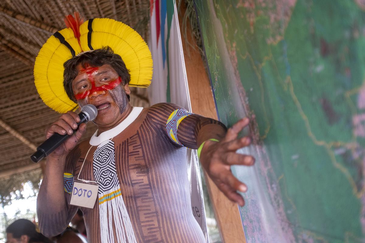 Doto Takak-Ire, presidente do Instituto Kabu