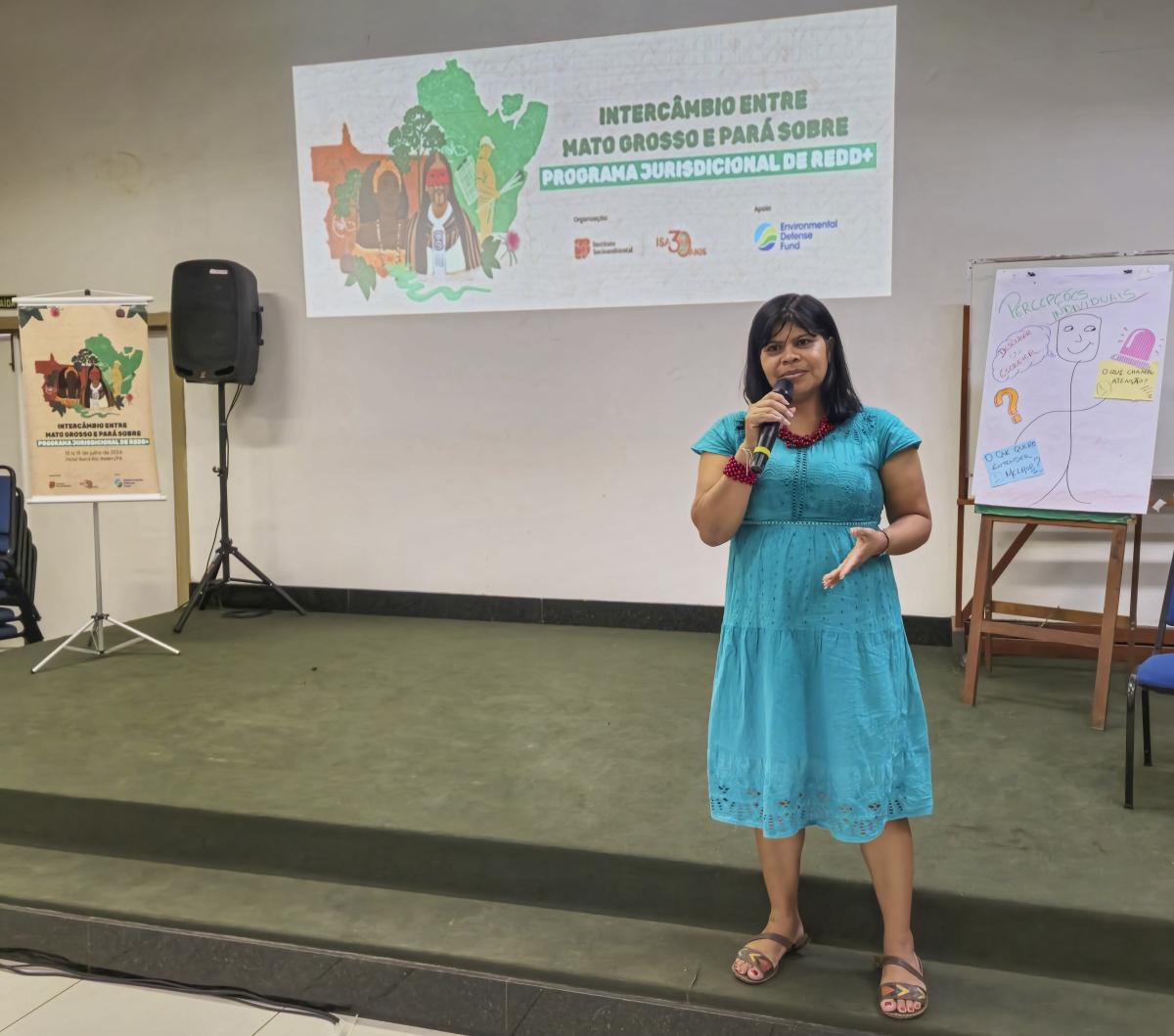 Eliane Xunakalo, presidente da FEPOIMT, fala sobre o programa REM de MT