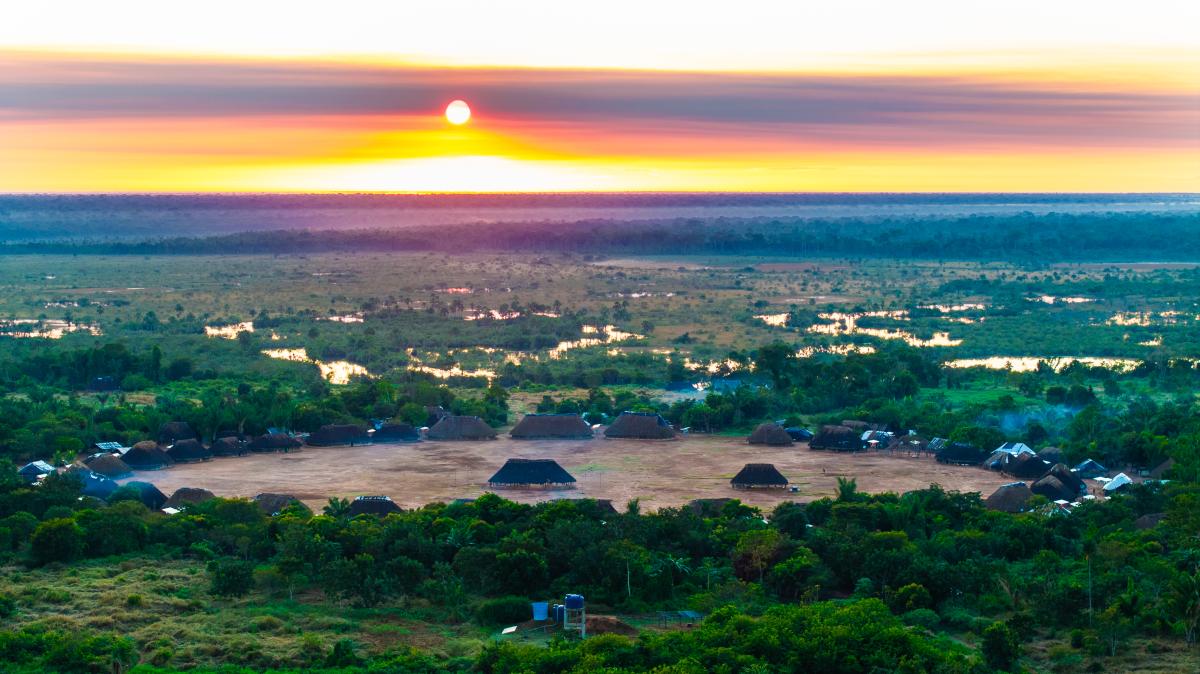 Aldeia Khikatxi, na Terra Indígena Wawi 