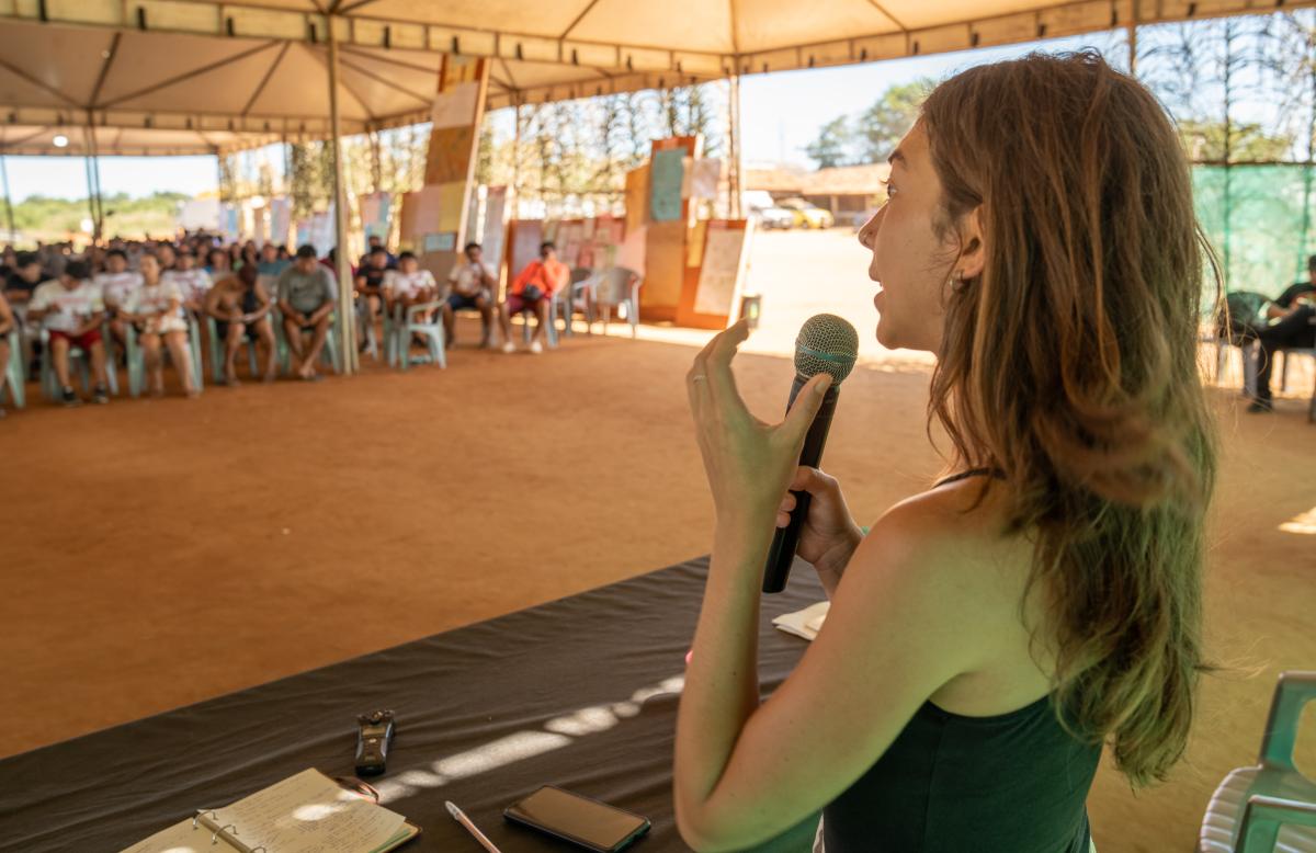 luisa tui, antropóloga no ISA