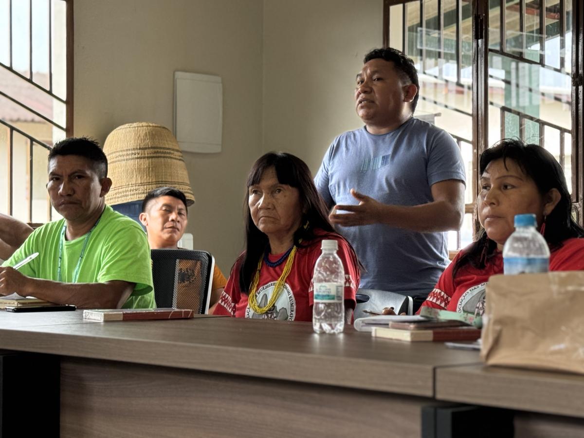 lideranças yanomami em boa vista