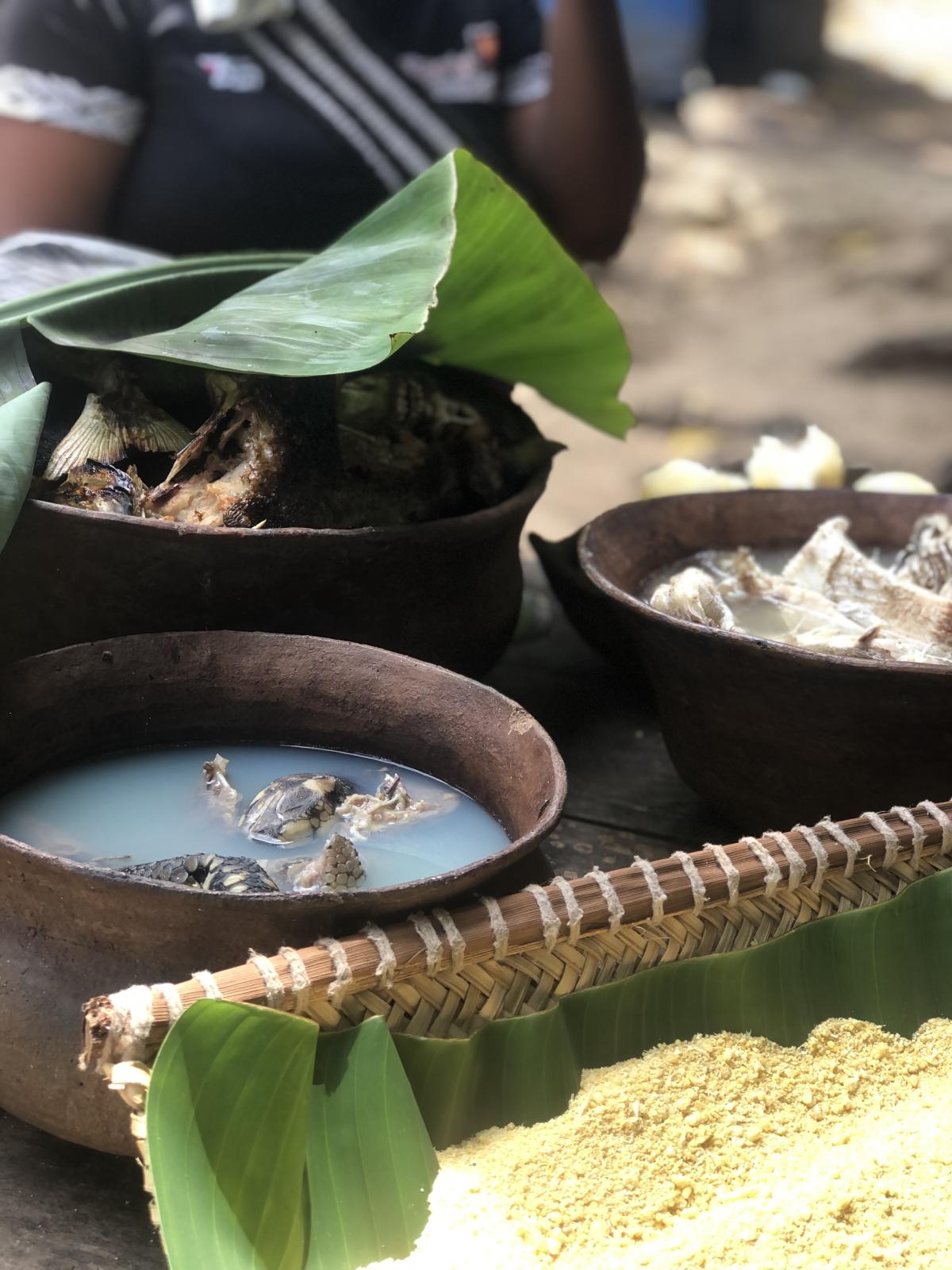 Alimentos das roças, dos rios e da floresta na Terra do Meio