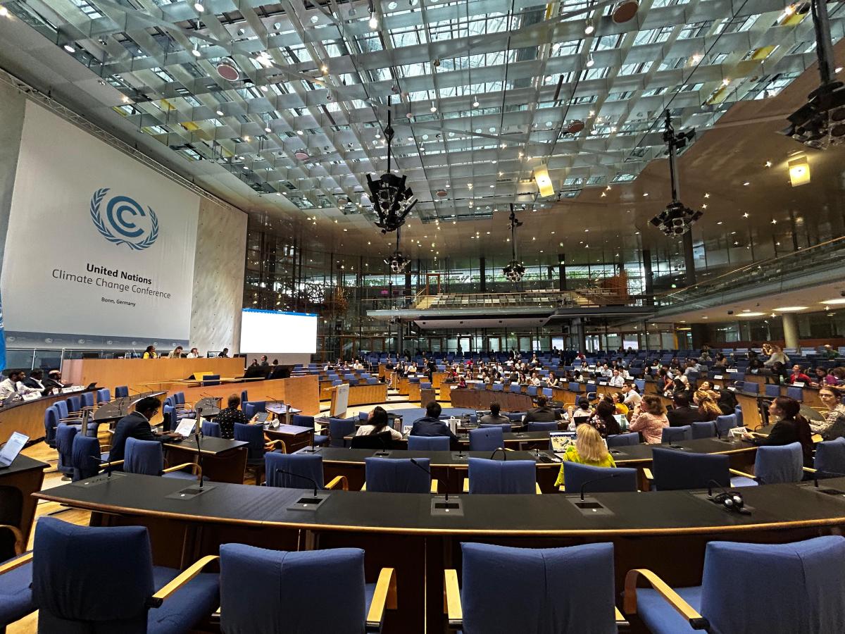 Reunião na Conferência de Bonn