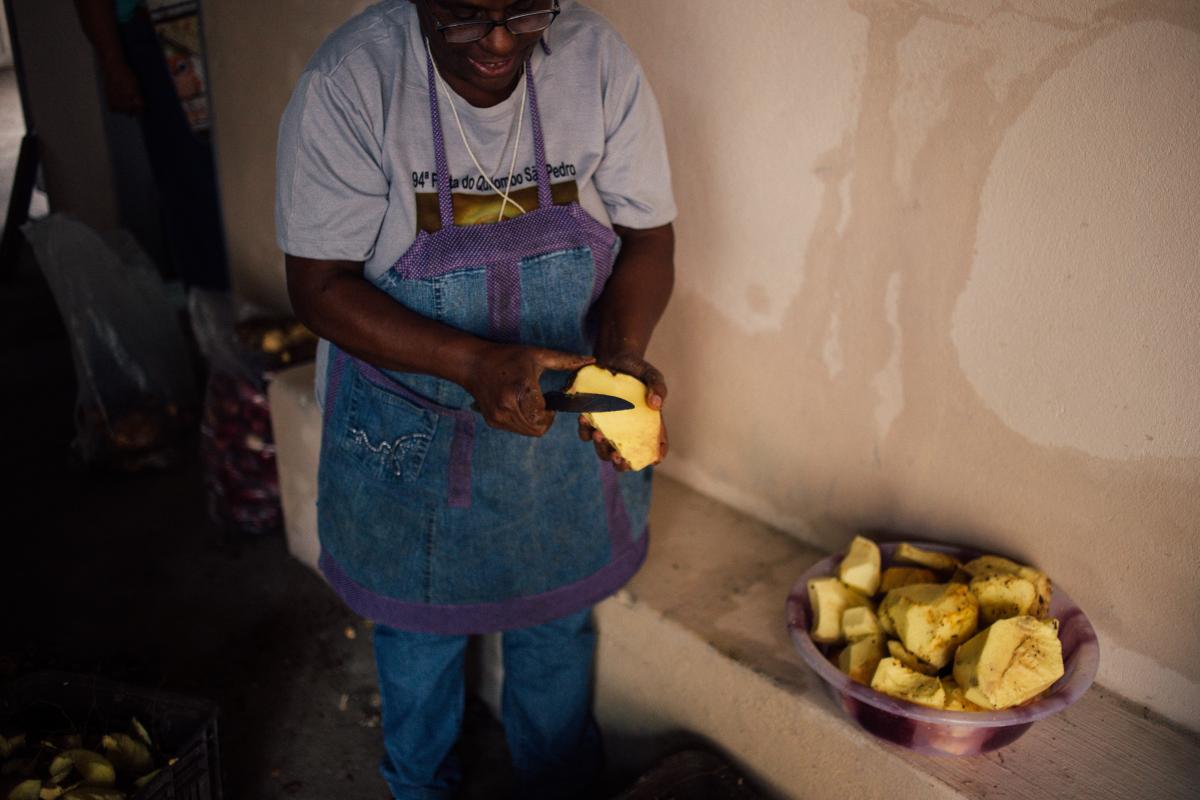 Cará de roças quilombolas