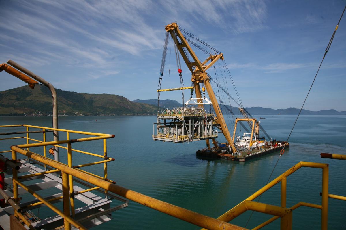 plataforma de petróleo 