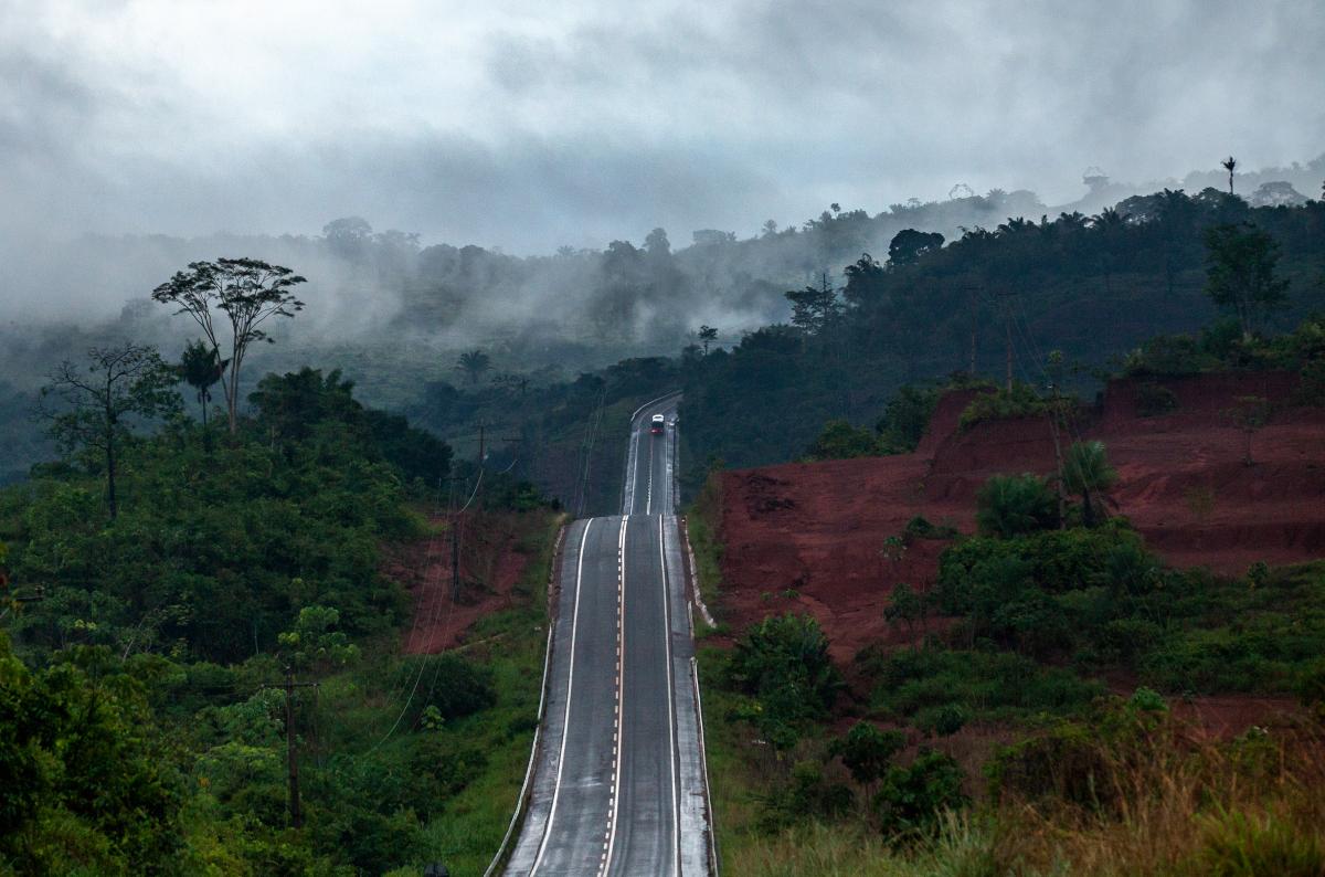 Entorno da rodovia Transamazônica, próximo à hidrelétrica de Belo Monte