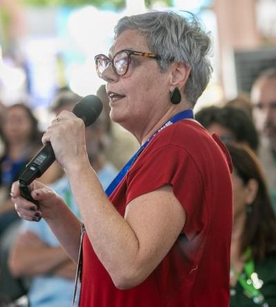 Renata Alves, analista de geoprocessamento do Instituto Socioambiental (ISA) e membro do Comitê Nacional de Zonas Úmidas (CNZU)